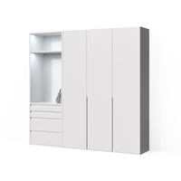 Шкаф для одежды с полками