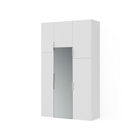 Распашной шкаф с зеркалом