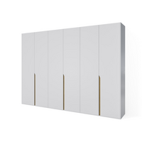 Распашной шкаф с 6 дверями