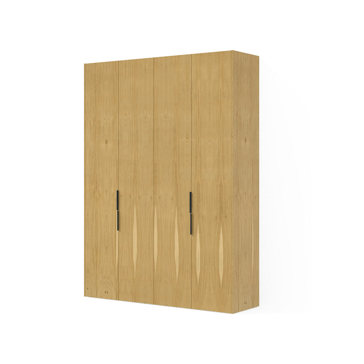 Распашной шкаф для одежды, цвет – дуб, DE.001.014.33