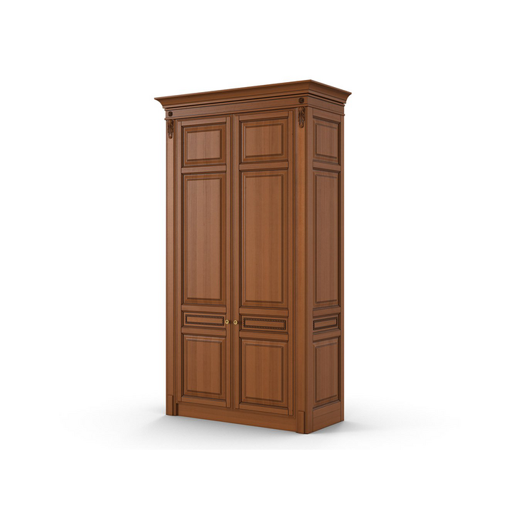 Платяной шкаф, цвет – анегри с черной патиной, IT.001.002.06