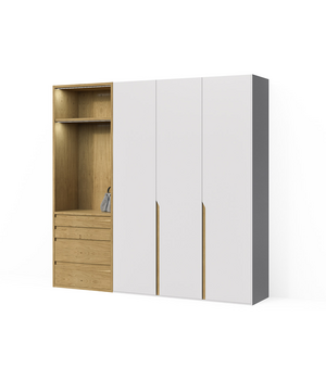 Шкаф для одежды с полками