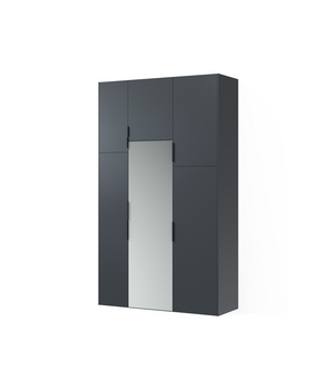 Распашной шкаф с зеркалом