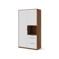 Платяной шкаф с 3 ящиками