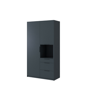 Платяной шкаф с 3 ящиками