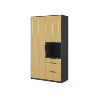 Платяной шкаф с 3 ящиками