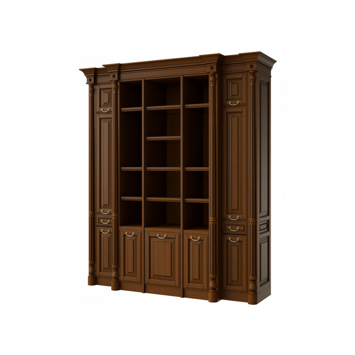 Стеллаж для посуды, цвет – анегри с черной патиной, IT.002.012.06