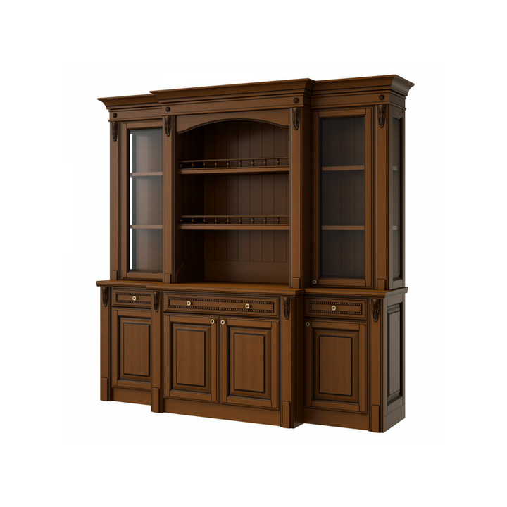 Буфет, цвет – анегри с черной патиной, IT.002.009.06