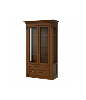 Широкая витрина с 2 ящиками