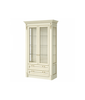 Широкая витрина с 2 ящиками