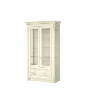 Широкая витрина с 2 ящиками