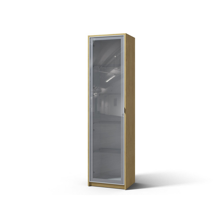 Витрина для посуды, цвет – дуб, DE.002.001.08