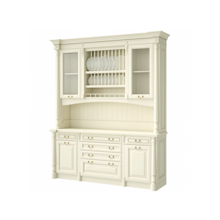 Буфет с сушкой для посуды, цвет – молочный, IT.002.010.01