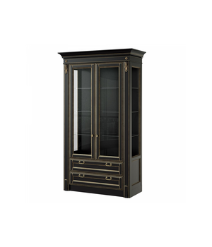 Широкая витрина с 2 ящиками