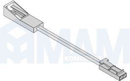 Вид провода с разъемами LED (артикул WR-LED)